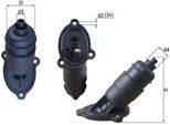Mahle Hx 155 - Filtro Idraulico, Cambio Automatico Per A4 (8K), A5 (8T), A5 (8F), A6 (4G), A7 (4G)