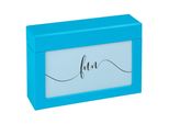 Walther Scatola Fotografica Fun Cover 100 Foto 10X15 Cm Blu Oceano