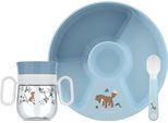 Mepal Set Babygeschirr Mio 3-Teilig - Forest Friends