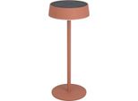 Eglo Simeri Lampada Da Tavolo, Solare, Touch, Rosso, 75879