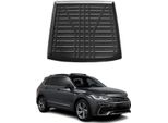 Rivestimento Del Bagagliaio Per Vw Tiguan Allspace 2017-2025 Gomma Tpe Nero