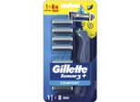 Rasoio Gillette Sensor 3+ Comfort Con 8 Cartucce