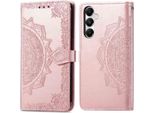 Samsung Galaxy A17/Samsung Galaxy A17 Custodia - Pelle Finta - Imoshion Custodia A Libro - Oro Rosa