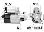 Era 220920A - Motorino Di Avviamento Oe B6DK 18400, Motorino Di Avviamento Per 323 (Bj), 323 (Ba), Demio (Dw), MX-3 (Ec), MX-5 Ii (Nb), Xedos 6 (Ca), Sprinter (W906)