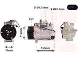Van Wezel 3001K712 6SBU16C Climatizzatore Compressore Climatizzatore Pag 46 R134A Adatto Per MERCEDES-BENZ Glk (X204)