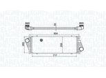 Magneti Marelli 351319205020 - Intercooler Oe A9015010701 Per Sprinter (W905), Sprinter (W904), Sprinter (W903), Sprinter (W901, W902)