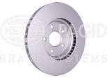 Hella 8DD 355 133-371 - Oe 2474210412 Disco Freno Per Classe A (W177), Classe B (W247), Cla (C118), Cla (X117), Gla (H247), Glb (X247)