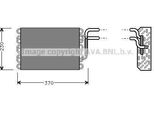Prasco MSV002 - Oe 8305458 Evaporatore, Impianto Di Climatizzazione Per Classe E (C124), Classe E (S124), Classe E (W124), Classe E (A124), Classe S (W140)
