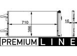 Mahle Ac 363 000P - Oe 1610136780 Condensatore Aria Condizionata Con Essiccatore Per Jumper, Ducato, Boxer