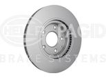 Hella 8DD 355 133-681 - Oe BDWK33251 Disco Freno Per CX-30 (Dm)