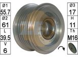 Era ZN5677 - Puleggia Alternatore Oe 13 502 580 Per Orlando (J309), Cruze (J308), Cruze (J305), Cruze (J300), Captiva, Antara (L07)