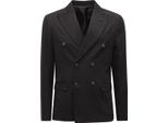 O2664 Giacca Doppiopetto Uomo Over-D Man Jacket Black