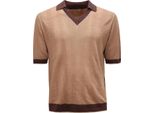 O2446 Polo Uomo Ballantyne Man Linen Knitted Polo Shirt