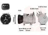 Van Wezel 1300K429 7V16 Compressore Climatizzatore Pag 46 R134A Per Nissan Qashqai / Qashqai +2 I (J10, NJ10)