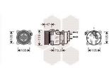 Van Wezel 4000K242 - Compressore Aria Condizionata Oe 9639078280 Per C4 I (Lc), 206 (2A/C), 206 Sw (2E/K)