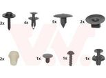 Kit Di Montaggio Dell'ala Da Van Wezel (4356796) Kit Di Montaggio Della Carrozzeria
