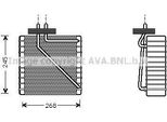 Prasco FDV270 - Evaporatore Oe 1041278, Impianto Di Climatizzazione Per Galaxy (Wgr), Alhambra (7V), Sharan (7M)