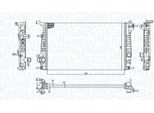 Magneti Marelli 350213199200 - Oe 214100015R Radiatore, Raffreddamento Motore Per Scenic Iii, Megane Iii, Megane Cc, Grand Scenic Iii (Jz), Fluence (L3)