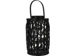 Lanterna A Candela 40 Cm In Salice Nero KO-438900090