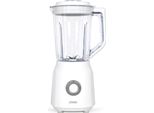 Frullatore 1,5 L 600 W Bianco Acciaio Inox Livoo Dop242W