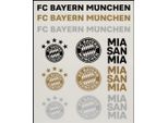 Fcb Sticker Auto 3D Lettering Calcio Auto Fc Bayern Monaco Set Bomba Sticker Card Set Rosso/Bianco