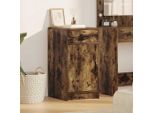 Vetrina Durevole Credenza Rovere Fumé 40 X 40,5 X 75 Cm Materiale A Base Di Legno - Cassettiere Octo4021433 1Pacco