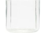 Lanterna In Vetro Trasparente, Portacandele E Portacandele A Colonna, Set Di 6 Ø9,5 Cm H9 Cm - Decorativa E Versatile