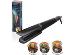 Cecotec Piastra Per Capelli Con Aria Air Lisse Black. 600W, Protegge I Capelli, Tecnologia A Ioni, Cheratina E Olio Di Argan