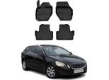 2014-2018 Volvo V60 Cross Country FußMatten Tpe Schwarz 4 Tlg