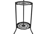 Supporto Per Piante In Vaso In Ferro Resistente Rack Per Vasi Da Fiori In Metallo A Doppio Strato Per Piante Da Interno E Da Esterno