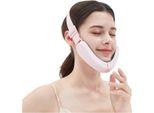 Inf Massaggiatore Facciale Smart Con Vibrazione 3D Per Lifting E Snellimento Rosa