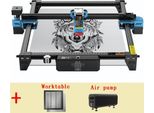 Incisore Laser, Controllo Wi-Fi, Taglio Multimateriale, Confezione 5, 80W TTS-10 Pro, Spina Ue