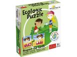Educational Games - Geomag - Ecologic Puzzle Respect The Earth - Educational Mini-Puzzles - Eco-Responsible Actions