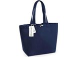 Westford Mill - Borsa Per La Spesa "Earthaware Organic Marina"" PC4565 (34 Cm X 34 Cm X 17 Cm) (Blu Scuro)"