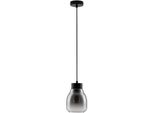 Nova Luce Pendelleuchte "Blacu", Schwarz, 1, Ø 45Cm H: 120Cm, 1 Stk., Leuchten, Pendelleuchte