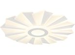 Globo Lighting LED Deckenleuchte "Alwina", Weiß, 1 Stk., Leuchten, Deckenlampe/Rund/Wohnzimmer/Schlafzimmer/Modern, LED Deckenleuchte
