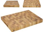 Tagliere End Grain Blok In Rovere Oliato 40X30X4 Logo