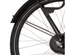 Barra Parafango Posteriore Cortina 28 Foss Nero Diamante Opaco