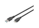 Usb 3.2 Gen 1 Anschlusskabel USB-A > Micro USB-B Schwarz, 1 Meter