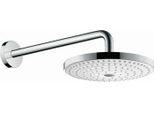 Hansgrohe Soffione Raindance Select S 240 2Jet 240Mm Braccio Doccia 390Mm Bianco / Cromo