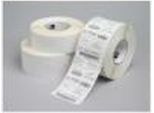 Zebra Z-Select 2000T - Opaco - Adesivo Acrilico Permanente - Rivestito - Perforato - Bianco - 57 X 32 Mm 25200 Etichette (12 Rotoli X 2100) Etichette