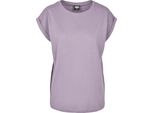 Urban Classics Donna - Camicia A Spalla Estesa Viola Polvere