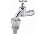 Js Auslaufventil Mit Rb,Rv,Sv Knebel-Ot,Schw,3/4",Pol.Chr.,Dvgw"