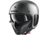 Casco Shark S-Drak Glitter Jet, Argento, Xs (53/54)