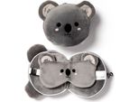 Cuscino Da Viaggio Koala Relaxeazzz Con Maschera Per Gli Occhi