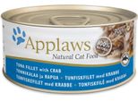 Applaws Cat Dose Filetti Di Tonno & Granchi 70Gx24
