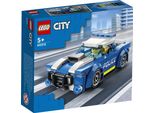 Lego 60312 City Police Car, Giocattolo Della Polizia Da 5 Anni, Regalo Per Bambini Con Minifigure Della Polizia, Serie Avventura, Giocattolo Creativo Per Bambini E Bambine