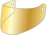 Visiera Bogotto V135, Oro Iridio, Taglia Unica