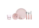 Mepal Set Di Stoviglie Per Bambini Mio 6 Pezzi - Fiori E Farfalle 108041065243