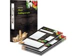 Cartella Ricette Pricaro Con Blocco Ricette "Mediterraneo"", A5"